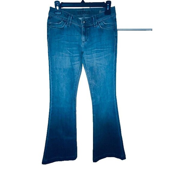 DL1961 Womens Low Rise Roxy Kick Flare Light Wash Size 26x33 Fits 27x33 - Picture 2 of 16